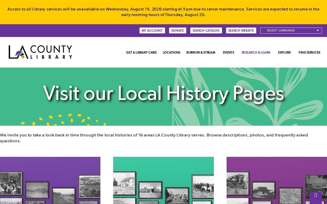 Lancaster city directory research in the Californiana collection