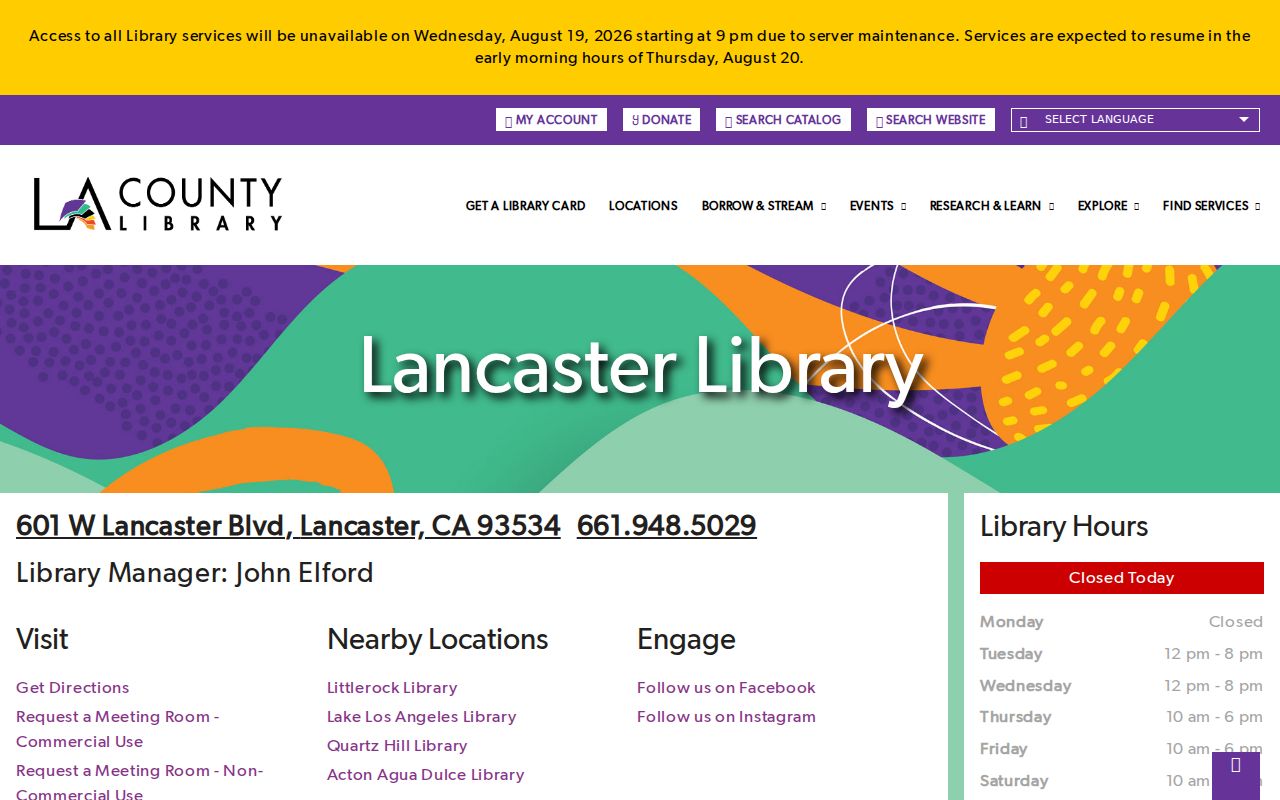 Lancaster city directory research at the Lancaster Library