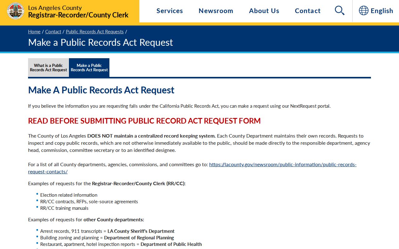 Lancaster neighbors county public records request route for block research